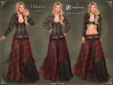 Second Life Marketplace - Roupas de época femininas